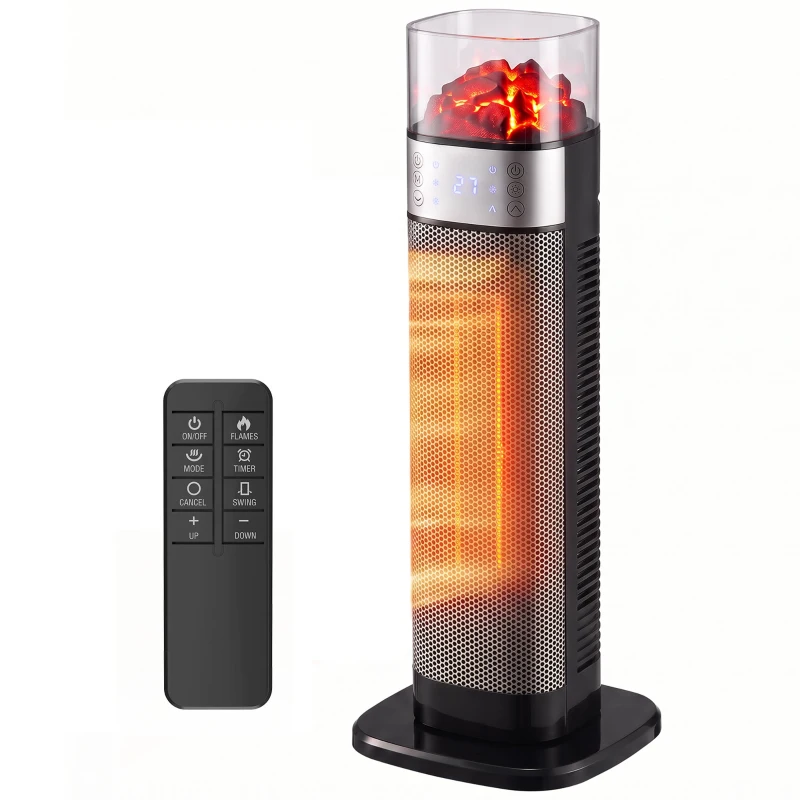 Värmefläkt 3D-flameffekt WiFi - Bild 5
