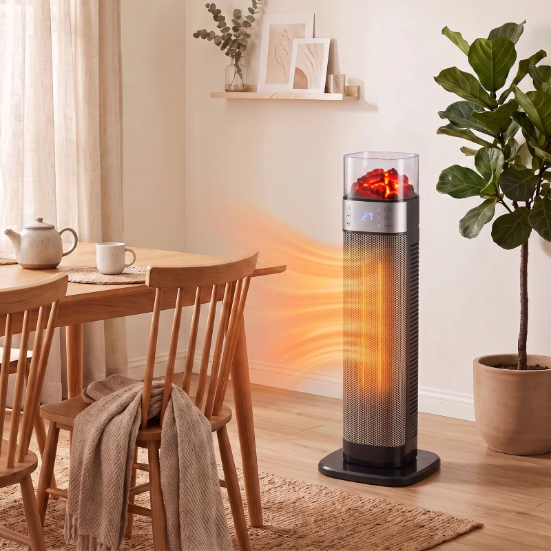 Värmefläkt 3D-flameffekt WiFi - Bild 3