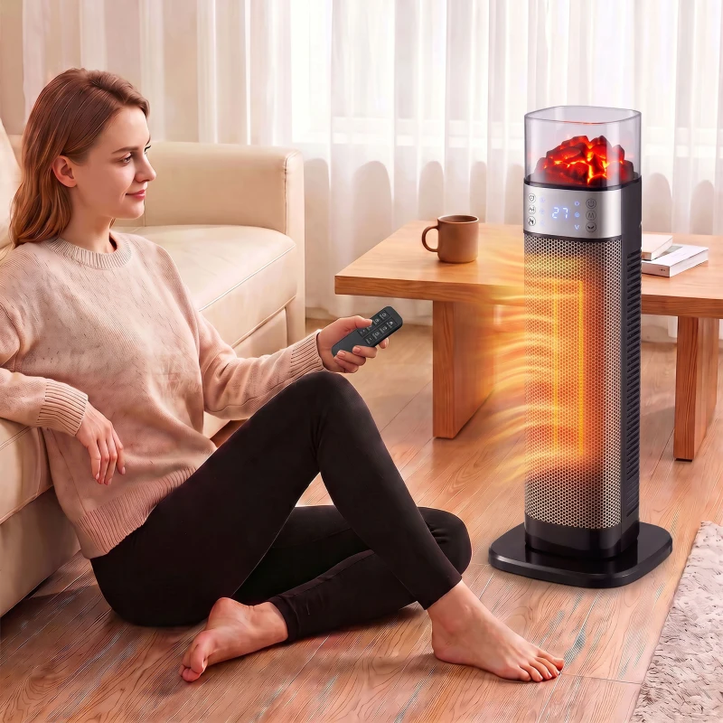 Värmefläkt 3D-flameffekt WiFi - Bild 6