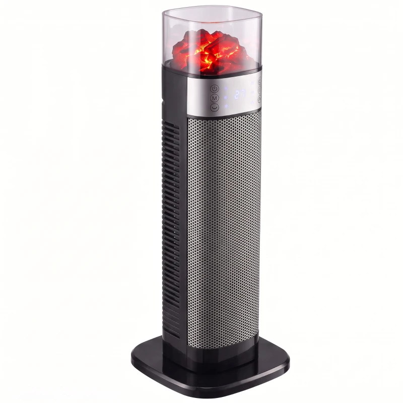 Värmefläkt 3D-flameffekt WiFi