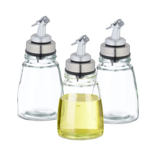 Glasflaskor droppfria pipar 3-pack