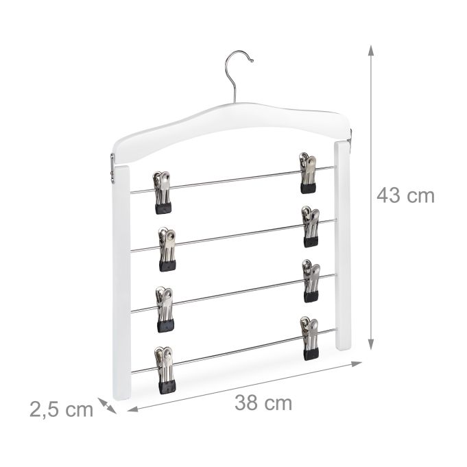 Byxhängare med klämmor 3-pack - Bild 6