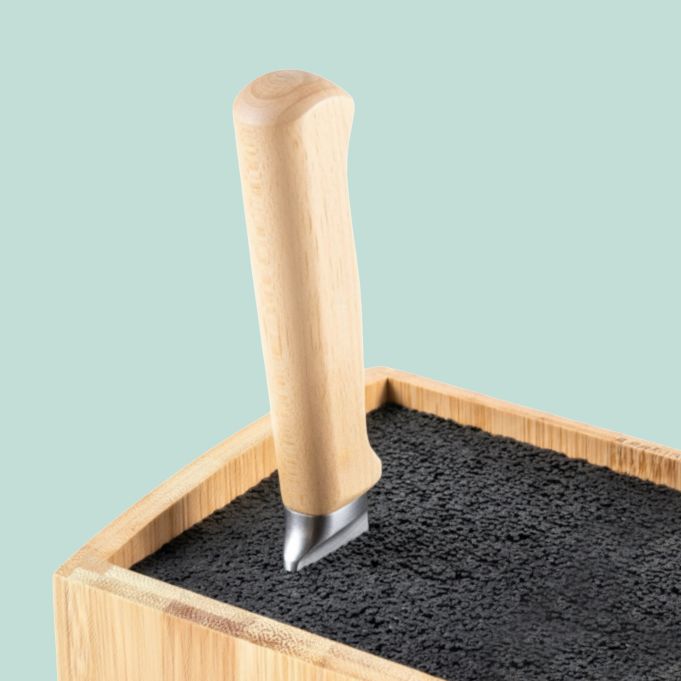 Knivblock bambu - Bild 6
