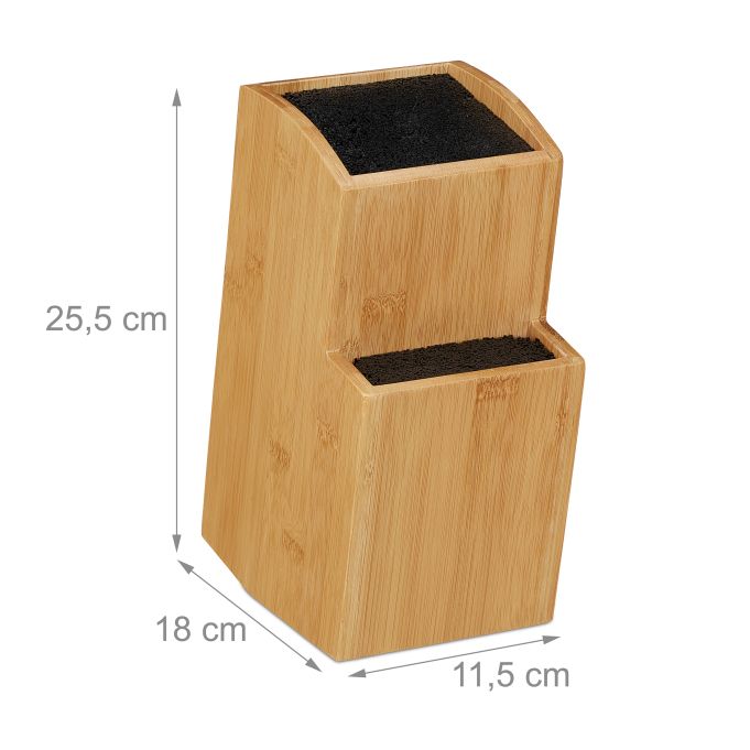 Knivblock bambu - Bild 3