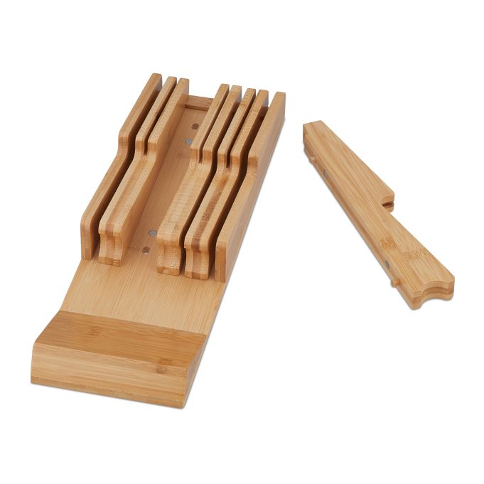 Knivhållare bambu 9 knivar - Bild 7