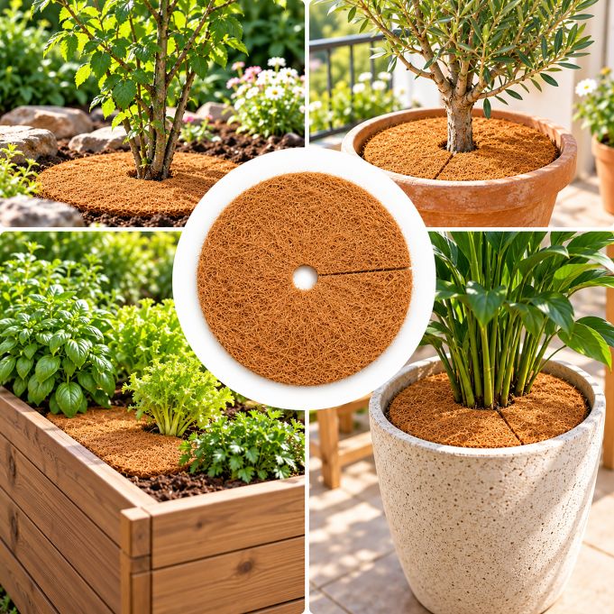 Växtskyddsskivor kokosfiber 5-pack - Bild 7