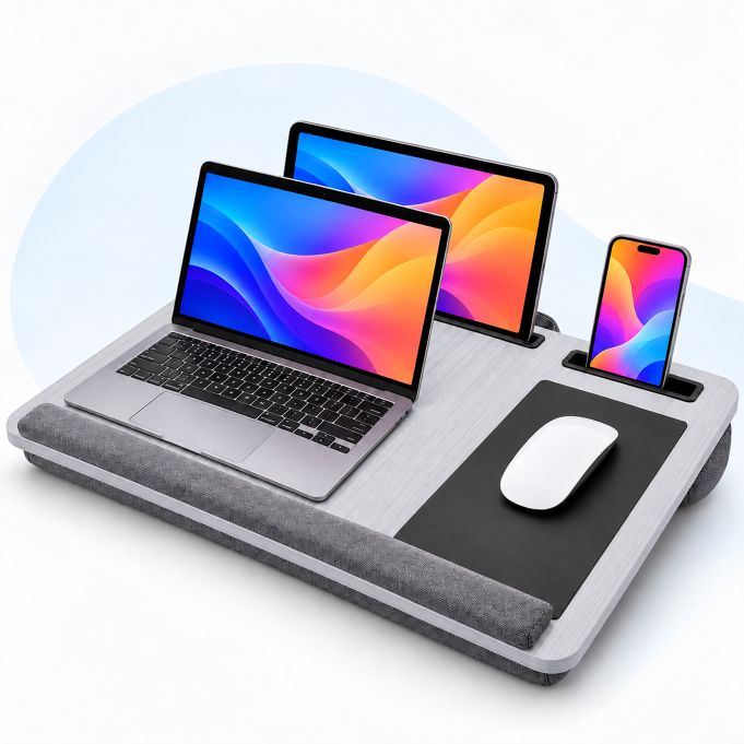 Laptopbord knä integrerad musmatta - Bild 7