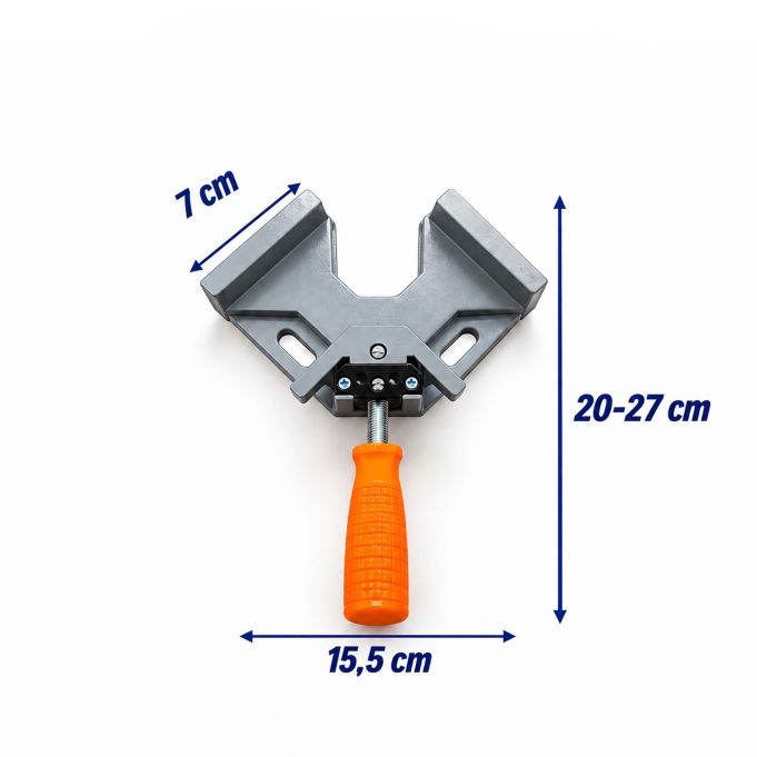 Justerbara vinkelklämmor 4-pack - Bild 7
