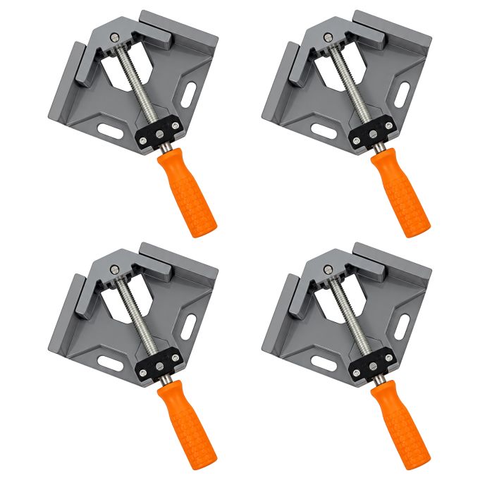 Justerbara vinkelklämmor 4-pack