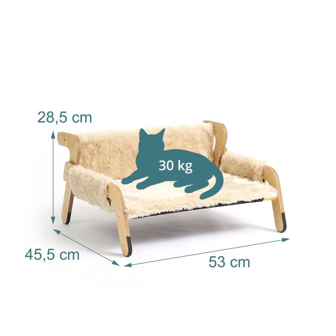 Kattbädd plysch - Bild 8