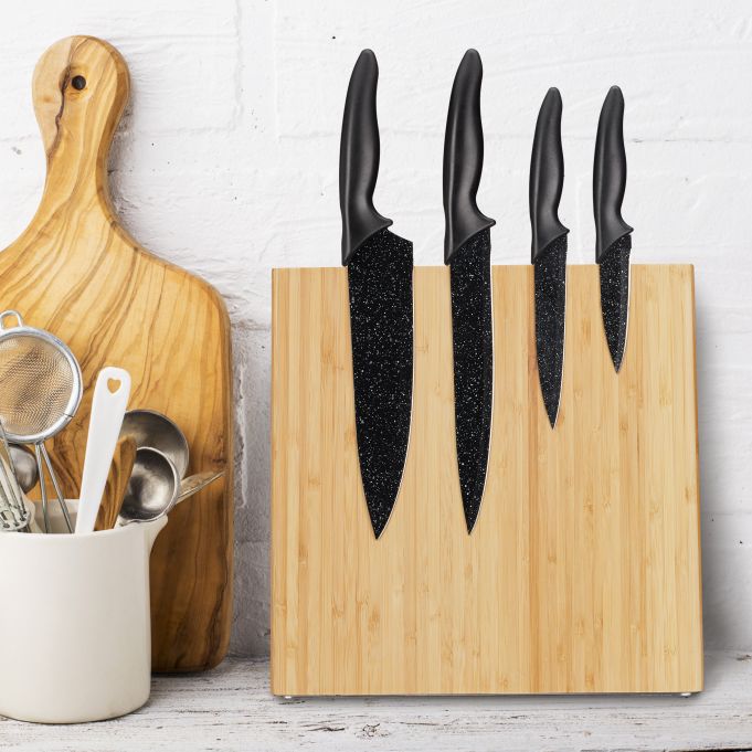 Magnetiskt knivblock bambu - Bild 3