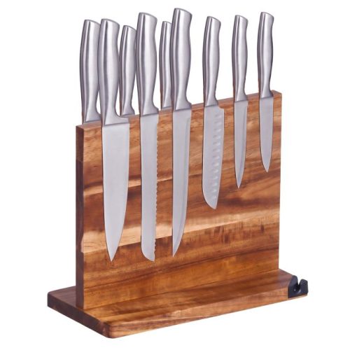 Magnetisk knivblock inbyggd knivslip
