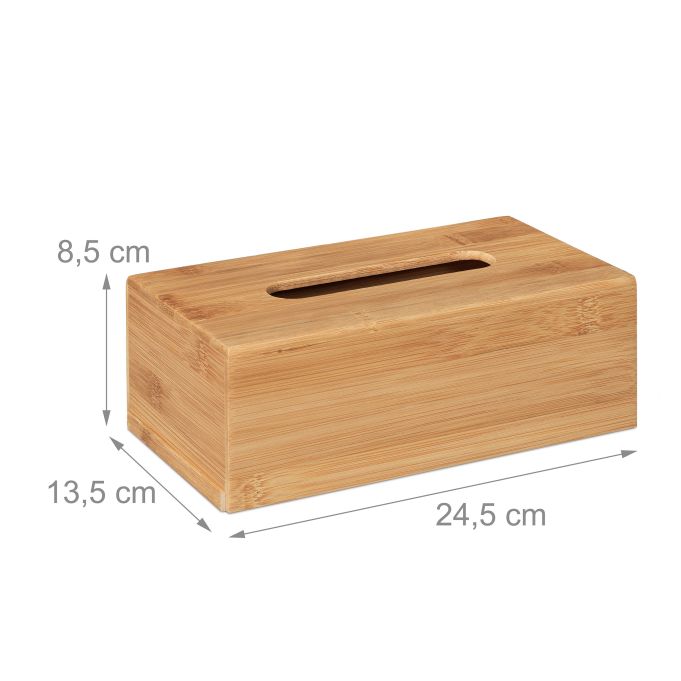 Servettlåda bambu - Bild 7