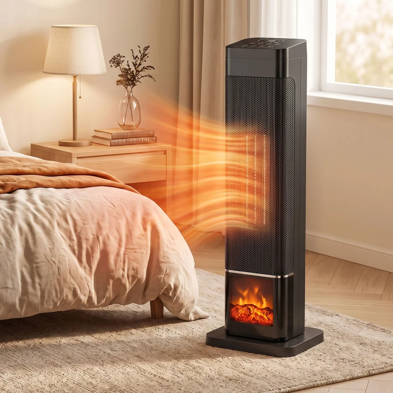 Tornvärmare flameffekt 2000 W - Bild 6